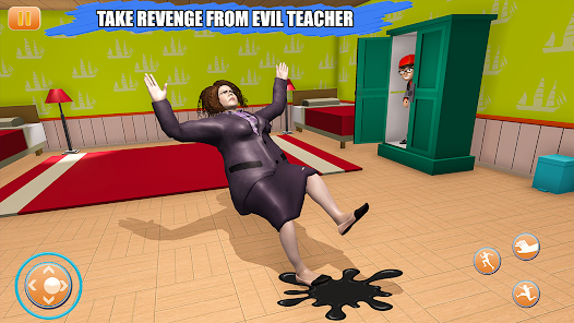 Crazy evil teacher 3d games – Apps no Google Play