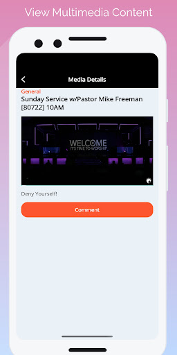 Faith City Central Screen 3