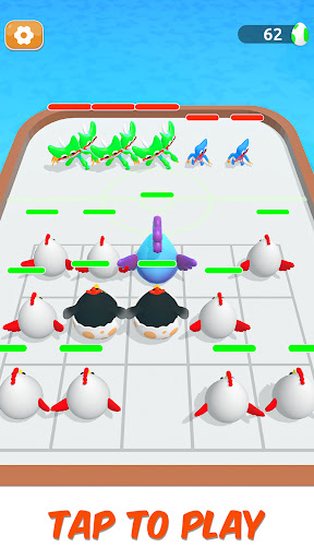 Chicken run - Merge Games Screen 2