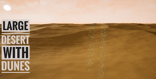 Android application Desert Driving Graphic Game screenshort