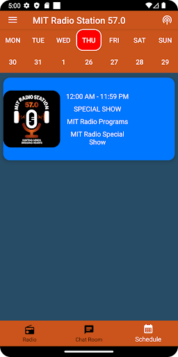 MIT Radio Station 57.0 Screen 3