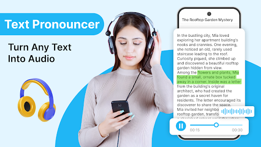 Android application Text to Speech - Text Reader screenshort