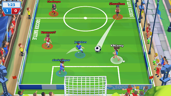 Bataille de Football (Soccer Battle) screenshots apk mod 1