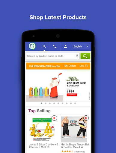 Android application Naaptol: Shop Right Shop More screenshort