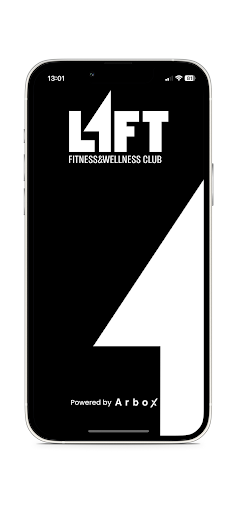 Android application Lift fitness & wellness club screenshort