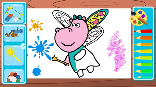 Kids Games: Coloring Book androidhappy screenshots 2