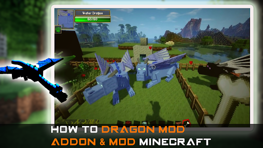 Screenshot 1 Dragon Mod Addon for Minecraft android
