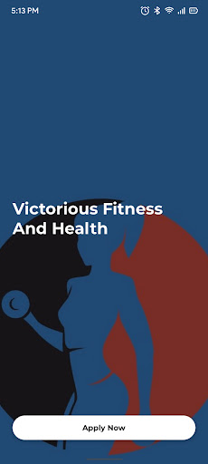Android application Victorious Fitness and Health screenshort