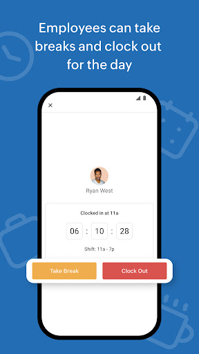 Zoho Shifts Kiosk Screen 3