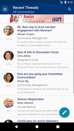ASRT Communities Screen 2
