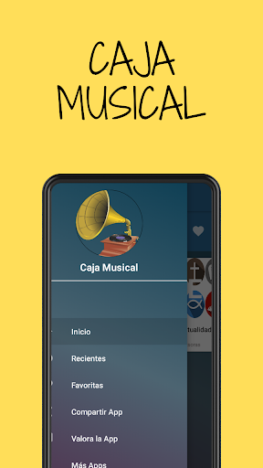 Android application Caja Musical screenshort