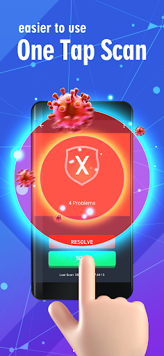 Android application AntiVirus - Virus Cleaner screenshort