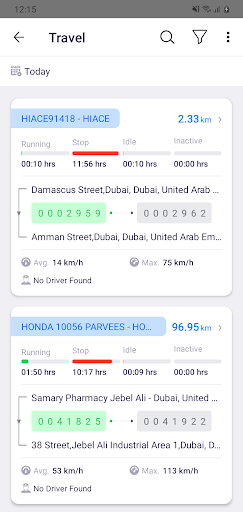 Android application EEMOT screenshort