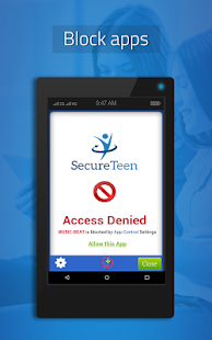 SecureTeen Parental Control Screenshot