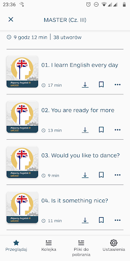 Aktywny Angielski - Trening Mó Screen 3