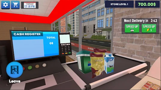 Supermercado Simulador gerente