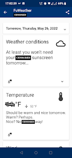 FuWeather Screenshot