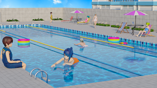 Anime Girl High School Story Screen 3