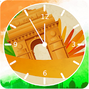 India Clock Live Wallpaper  Icon