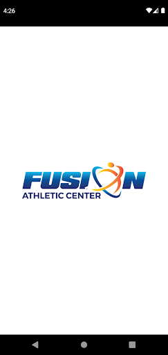 Android application Fusion Athletic Center screenshort