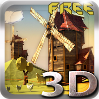 Paper Windmills 3D Free lwp