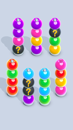 Game screenshot Сортировка цвета 3д - пазлы apk download