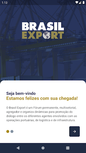 Android application Brasil Export screenshort