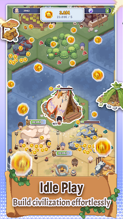 Game screenshot Pixel Civilization: Idle Game mod apk