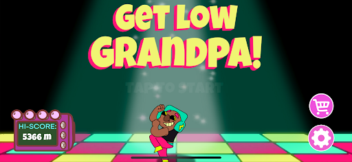 Android application Get Low, Grandpa! screenshort