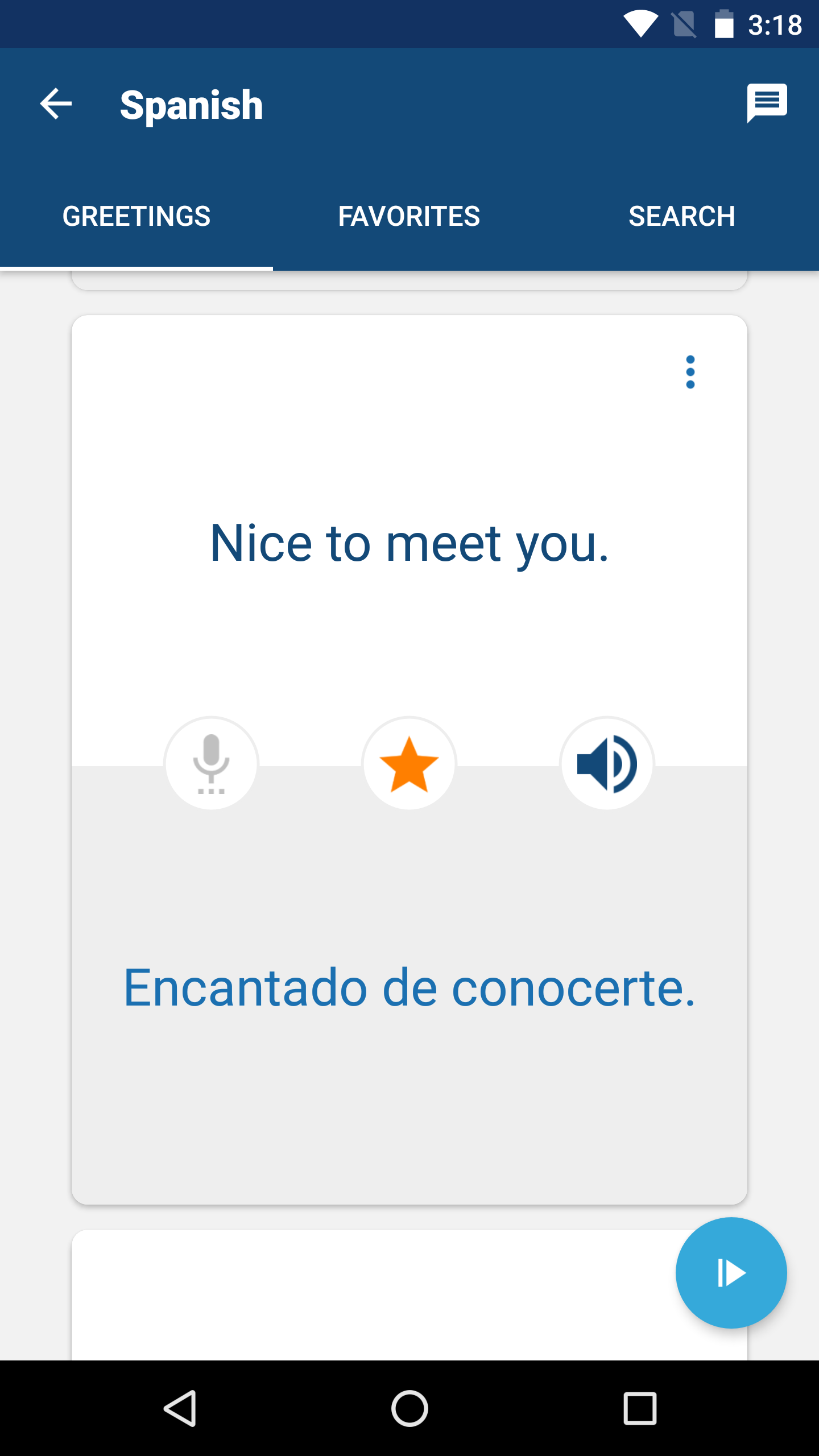Android application Learn Spanish | Translator screenshort