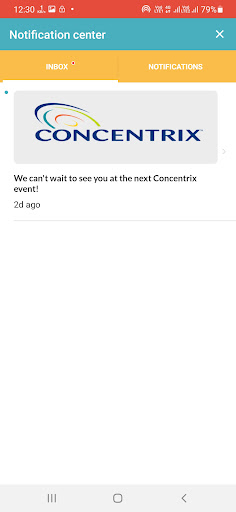 Concentrix Events Screen 3