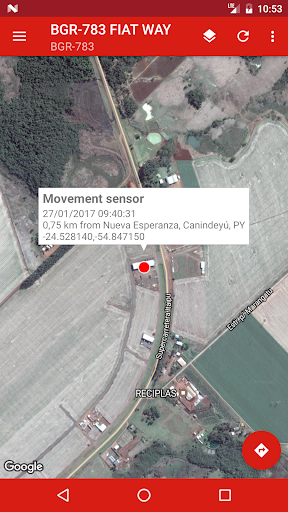 Globalsat MobileTracking Screen 3