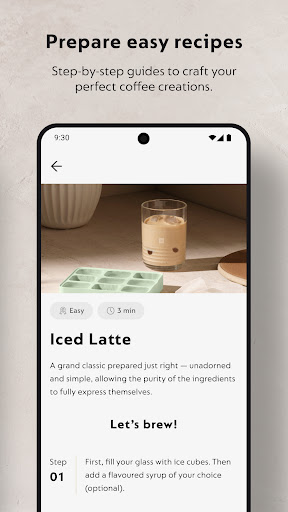Screenshot of Nespresso Smart