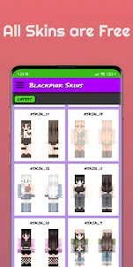 Blackpink Skins for MCPE