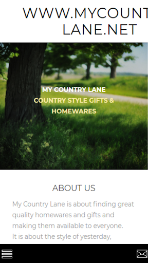 Android application My Country Lane screenshort