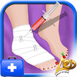 Ankle Surgery ER Emergency icon