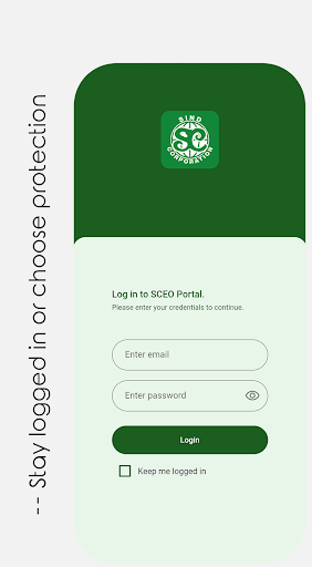 Android application Admin Portal Sind Corporation screenshort