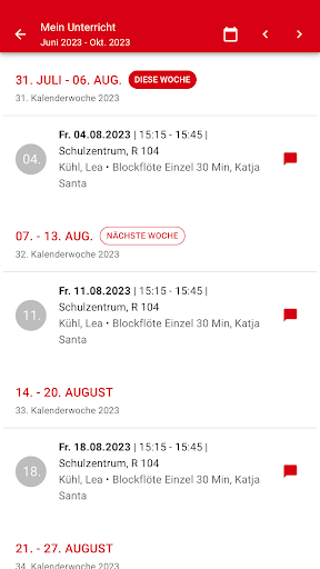 Städt. Musikschule Ratingen Screen 2