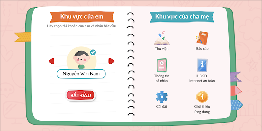 Vui đọc cùng em Screen 3