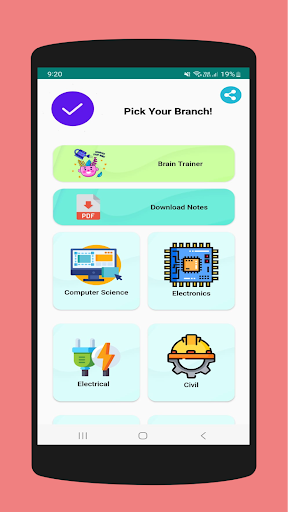 Android application GATE Exam and Placement Guide screenshort