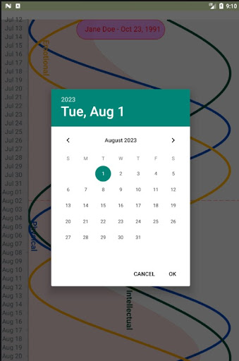 BioCycles Screen 3