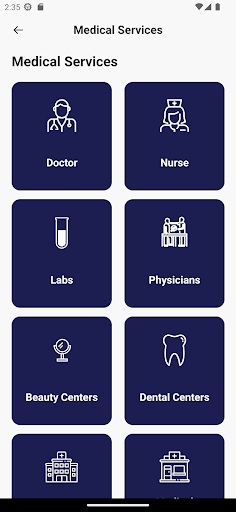 Android application MyClinic IQ screenshort