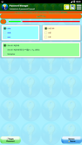 Android application Password Manager screenshort