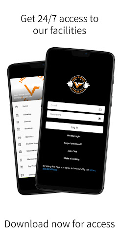 Android application Iron Valley Fitness screenshort