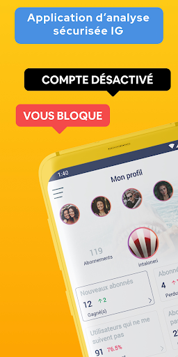 Aperçu de l'application