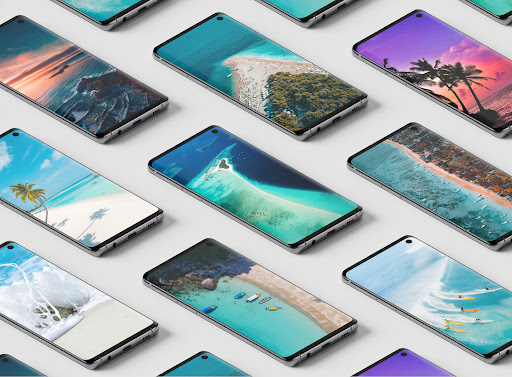 Android application Beach Wallpapers HD screenshort