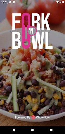 Android application Fork N Bowl screenshort