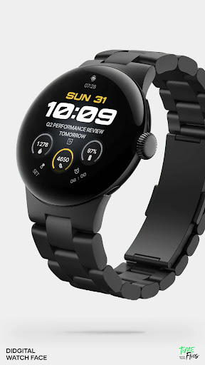 Drivora Digital Watch Face 3