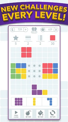 Color Blocks Block Puzzle Appのおすすめ画像4