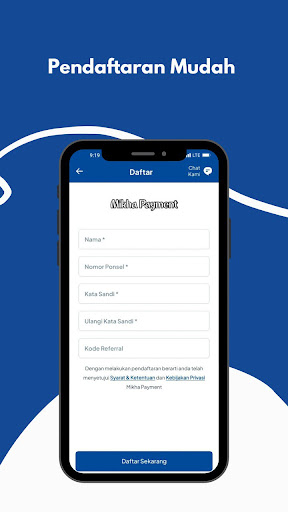 Android application Mikha Payment - Pulsa & PPOB screenshort